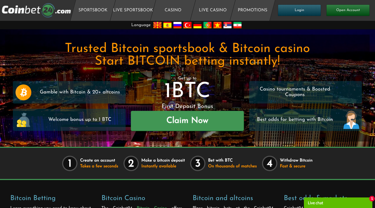 Онлайн bitcoin казино украины с бездепозитным бонусом за регистрацию