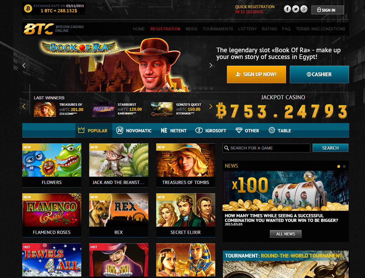 Which bovada slot machines hit